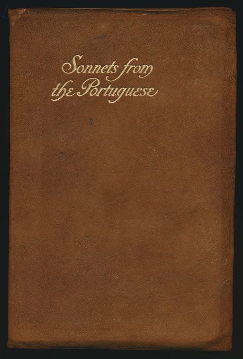 [Item #70955] Sonnets from the Portuguese. Elizabeth Barrett Browning.