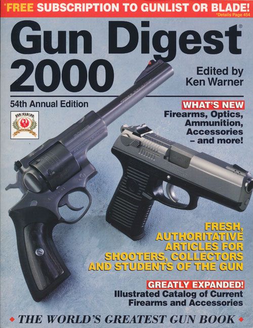 [Item #71275] Gun Digest 2000 54th Annual Edition. Ken Warner.