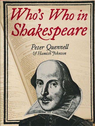 Item #71534] Who's Who in Shakespeare. Peter Quennell, Hamish Johnson