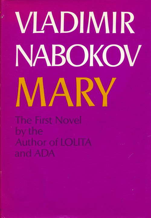 [Item #72000] Mary A Novel. Vladimir Nabokov.