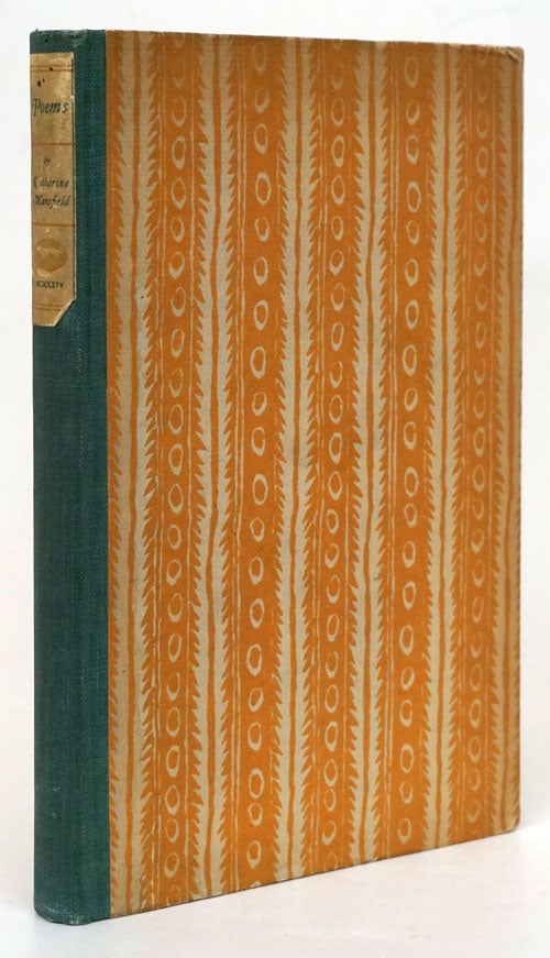[Item #73160] Poems. Katherine Mansfield.