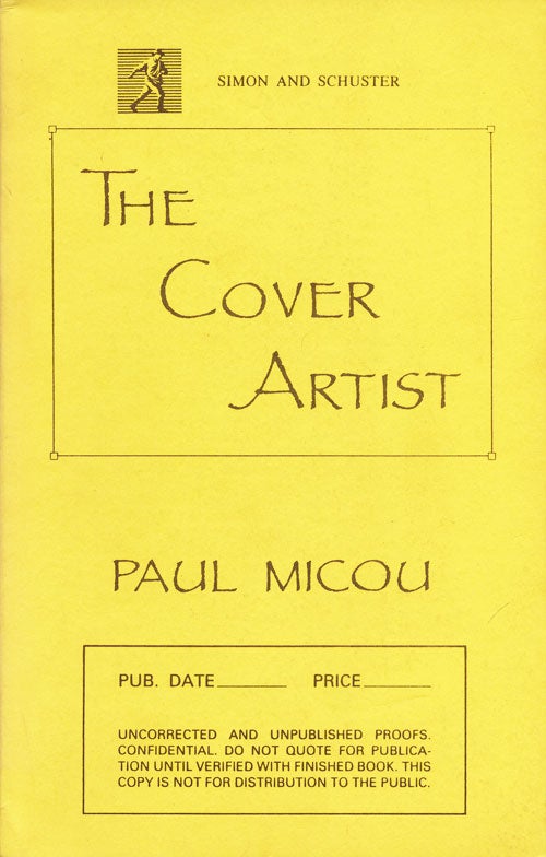 [Item #74461] The Cover Artist. Paul Micou.