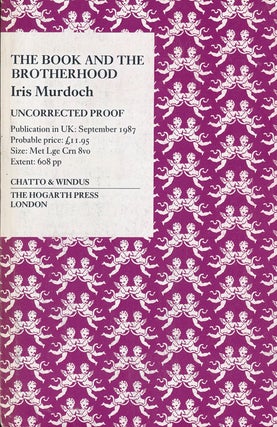 Item #74692] The Book and the Brotherhood. Iris Murdoch