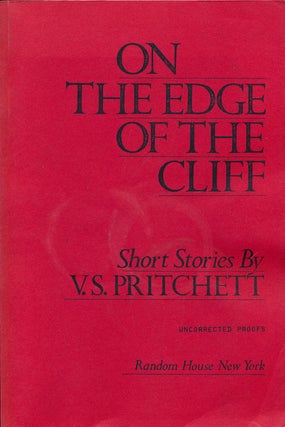 Item #75742] On the Edge of the Cliff Short Stories. V. S. Pritchett