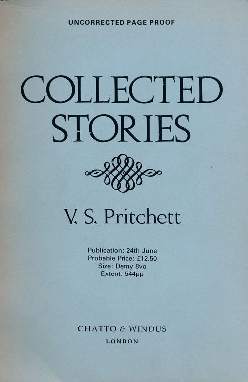 [Item #75858] Collected Stories. V. S. Pritchett.