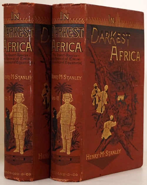 [Item #77238] In Darkest Africa or the Quest Rescue and Retreat of Emin Governor of Equatoria. Henry Morton Stanley.