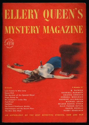Item #78147] Ellery Queen's Mystery Magazine Volume 9, April 1947, Number 4 An Anthology of...