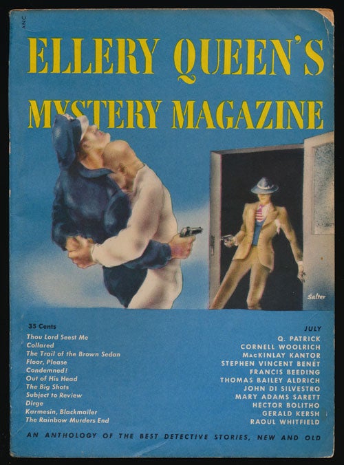 [Item #78153] Ellery Queen's Mystery Magazine Volume 14, July 1949, Number 68 An Anthology of Detective Stories, New and Old. Q. Patrick, Cornell Woolrich, Stephen Vincent Benet, Francis Beeding, Etc.