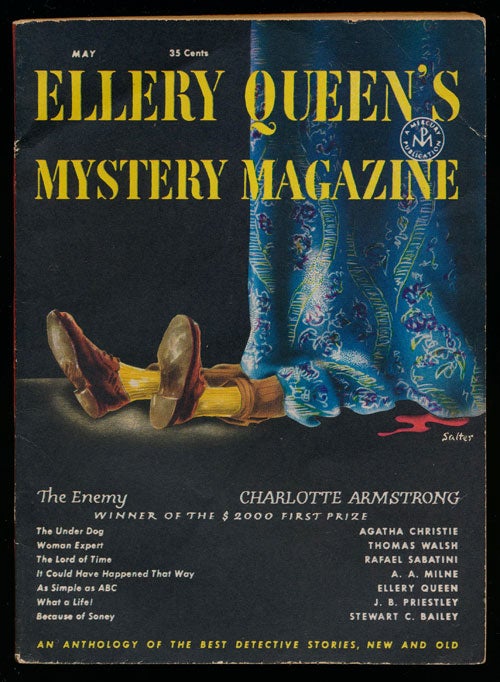 [Item #78171] Ellery Queen's Mystery Magazine Volume 17, May 1951, Number 90 An Anthology of Detective Stories, New and Old. Charlotte Armstrong, Agatha Christie, A. A. Milne, Ellery Queen, Etc.