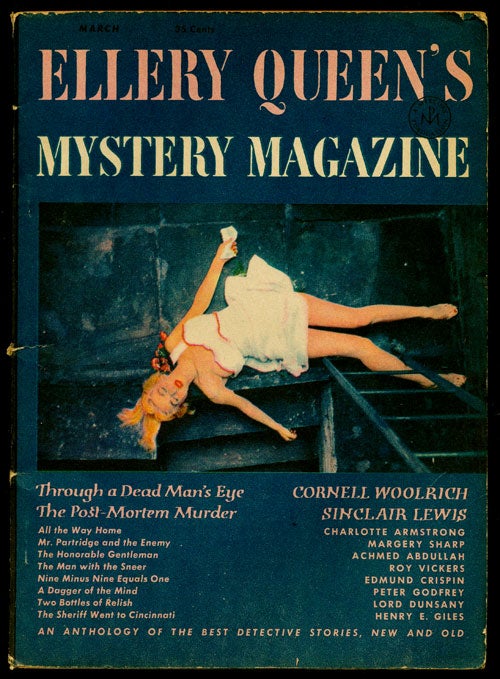[Item #78173] Ellery Queen's Mystery Magazine Volume 17, March 1951, Number 88 An Anthology of Detective Stories, New and Old. Cornell Woolrich, Sinclair Lewis, Charlotte Armstrong, Margery Sharp, Etc.