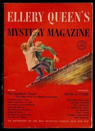 Item #78174] Ellery Queen's Mystery Magazine Volume 17, February 1951, Number 87 An Anthology of...