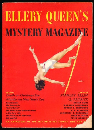 Item #78183] Ellery Queen's Mystery Magazine Volume 15, January 1950, Number 74 An Anthology of...