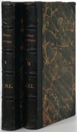 Item #78841] Indian Sketches During an Expedition to the Pawnee Tribes. 2 Volumes Complete. John...