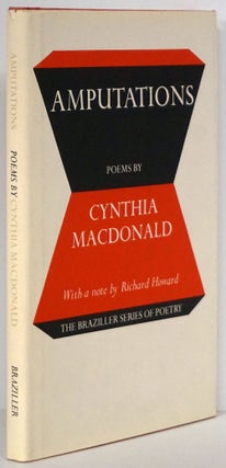 Item #79097] Amputations. Cynthia MacDonald