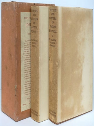 Item #80397] The Life and Letters of Joseph Pennell (Volumes I & II). Elizabeth Robins Pennell