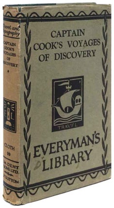 Item #81428] Everyman's Library Captain Cook's Voyages of Discovery. Ernest Rhys
