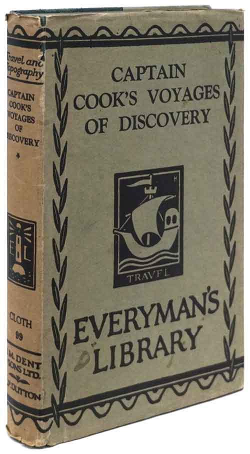[Item #81428] Everyman's Library Captain Cook's Voyages of Discovery. Ernest Rhys.