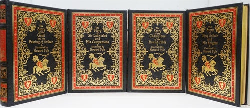 [Item #81532] Illustrated Legends of King Arthur (4 Volume Matched Set) : The Story of King Arthur and His Knights; The Story of the Champions of the Round Table; The Story of Sir Launcelot and His Companions; The Story of the Grail and the Passing of Arthur. Howard Pyle.