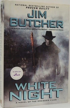 Item #82190] White Night A Novel of the Dresden Files. Jim Butcher