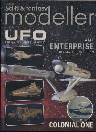 Item #82356] Sci-Fi and Fantasy Modeller: UFO, Volume 36 AMT Enterprise Ultimate Conversion....