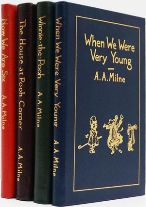 Item #82475] Complete Winnie the Pooh (4 Volumes Complete) Winnie-The-Pooh; When We Were Very...