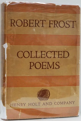 Item #82485] Collected Poems. Robert Frost