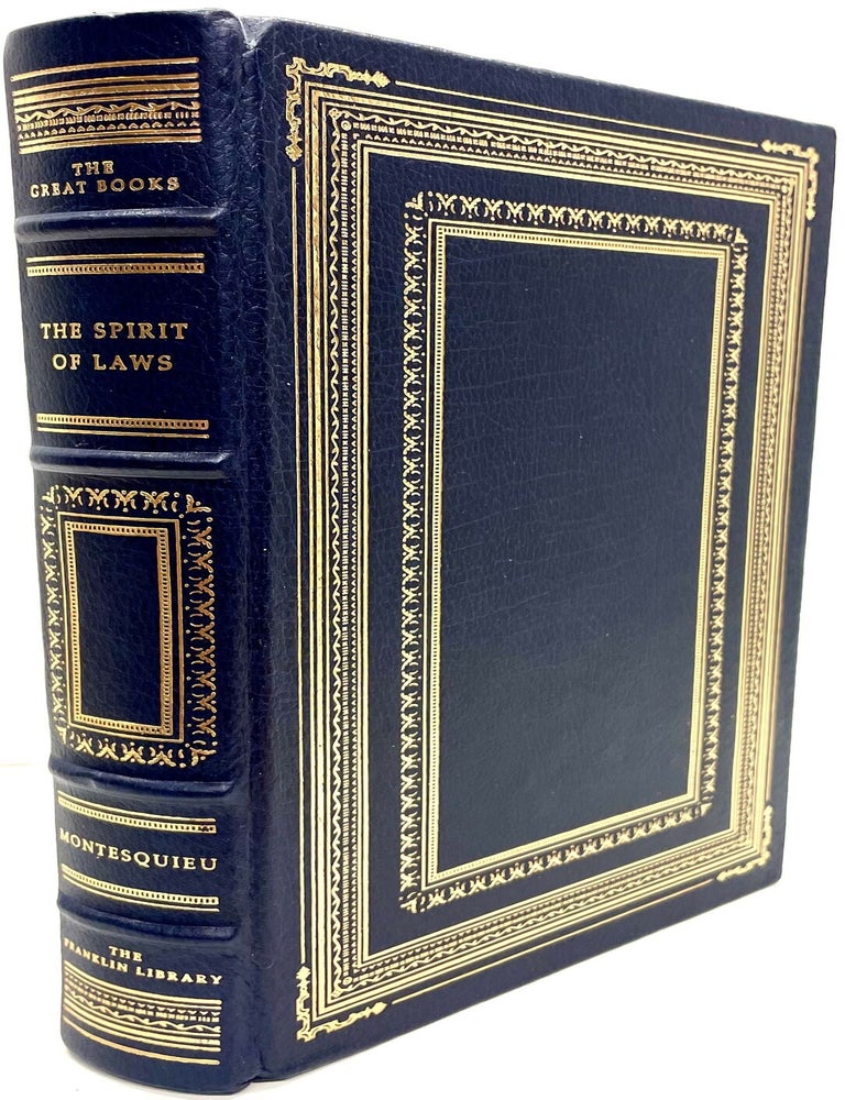 [Item #82715] The Spirit of Laws (The Great Books). Charles De Montesque.