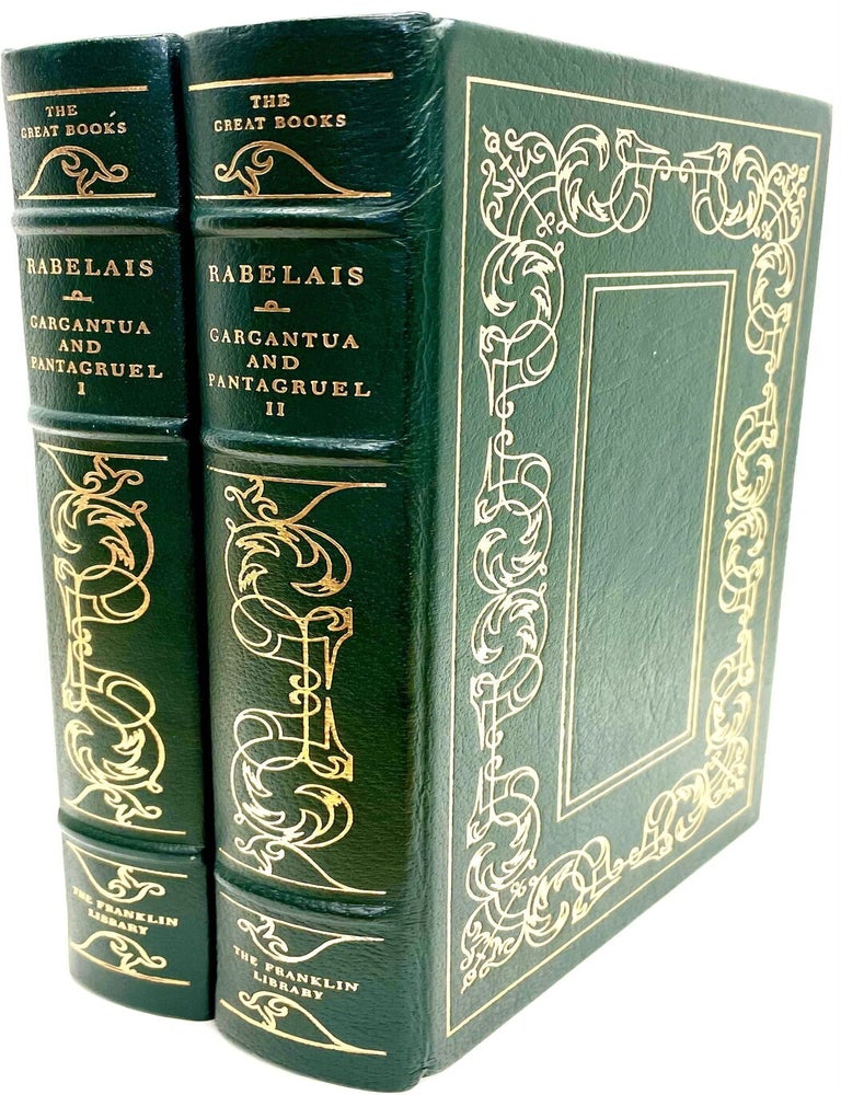 [Item #82723] The Histories of Gargantua and Pantagruel - 2 vol set complete (The Great Books). Francois Rabelais.
