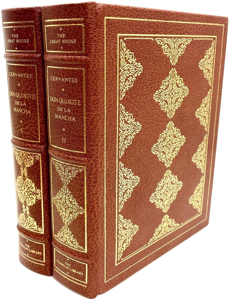 [Item #82726] Don Quixote De La Mancha (Complete 2 Volume Set) (The Great Books). Cervantes.